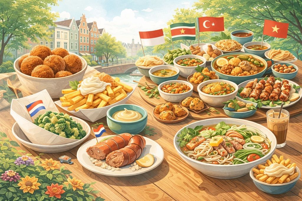 Amsterdam city life — food, culture and social scene