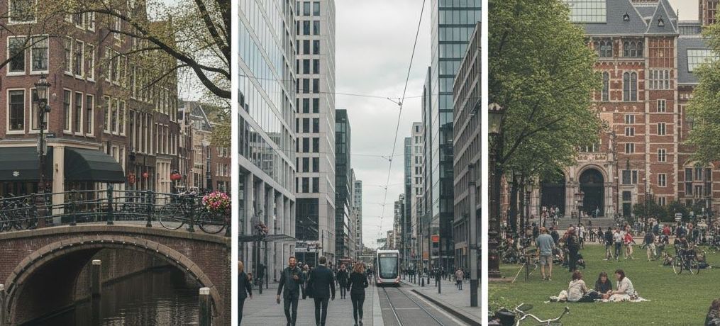 Amsterdam neighborhoods for short term rentals