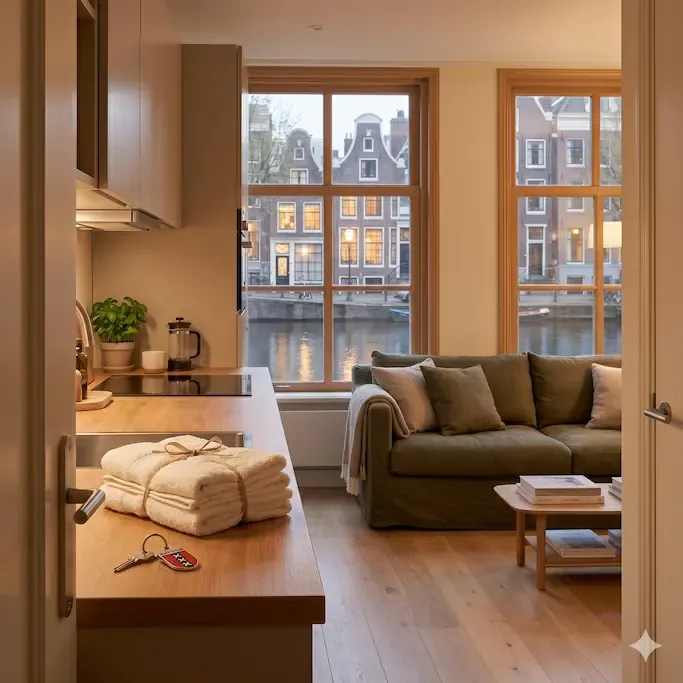 Hébergement temporaire à Amsterdam