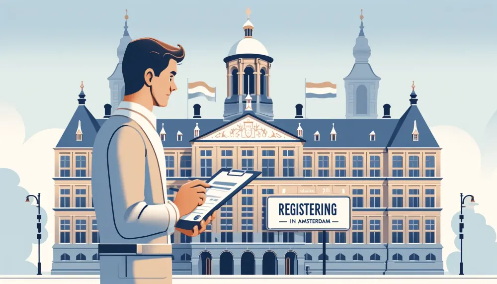 Hoe te registreren in Amsterdam