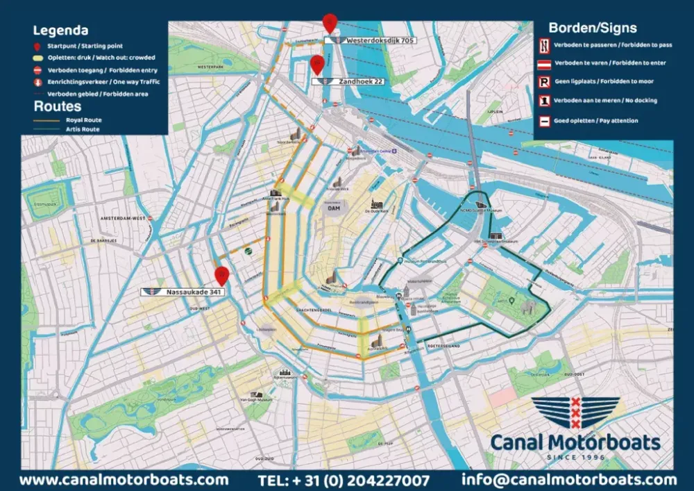 Amsterdam per Boot: Ein Guide zu den versteckten Wasserweg-Schätzen der Stadt