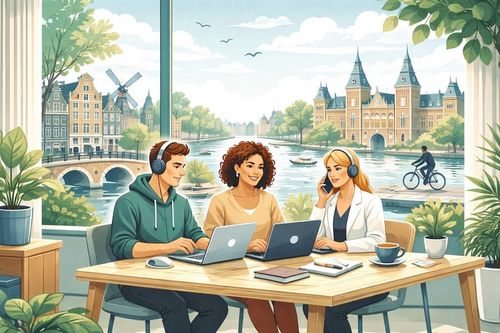 Navigeren door de Amsterdamse coworking scene: Expatvriendelijk
