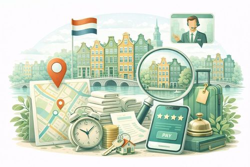 Firmenunterkünfte im Stadtzentrum von Amsterdam