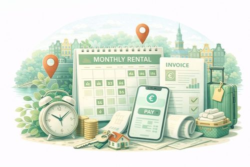 Monthly Apartments in Amsterdam — Furnished, All-Inclusive, Flexible